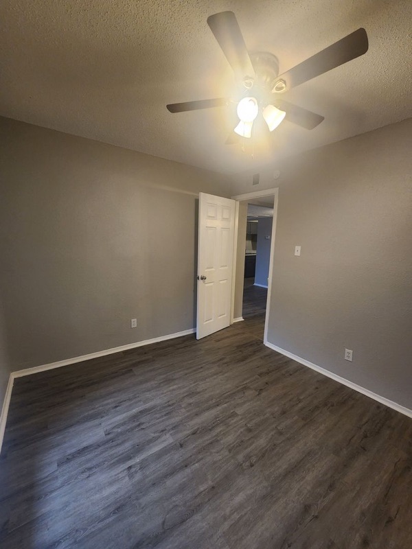 1650 Jackson Keller Road #217: a room in this apartment, photographed empty.