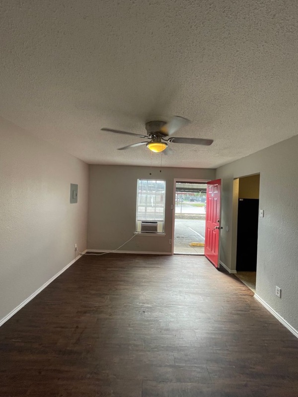 1650 Jackson Keller Road #113B: a room in this apartment, photographed empty.