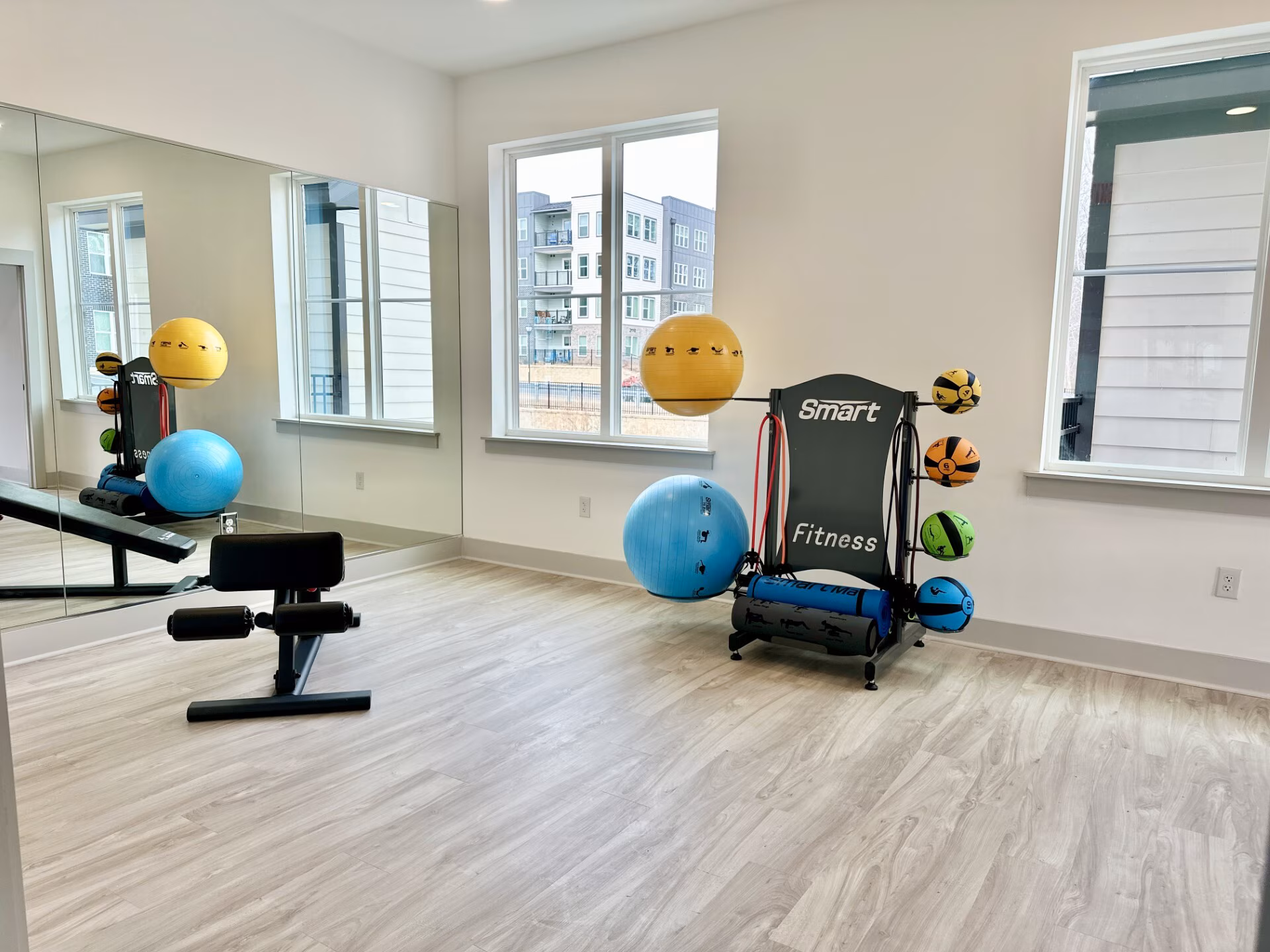 Yoga and stretch studio